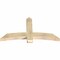 Ekena Millwork Bellingham Rough Sawn Timber Gable Bracket, Douglas Fir, 60"W x 32"H x 4"D x 6"F, 13/12 Pitch GBW060X32X0406BEL00RDF - alternate 2